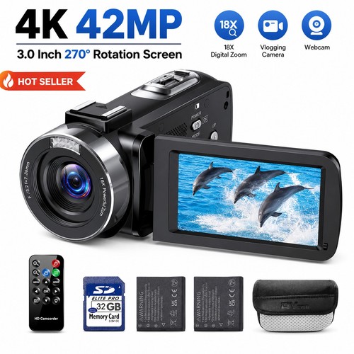 Videocamera - videocamera, 4k