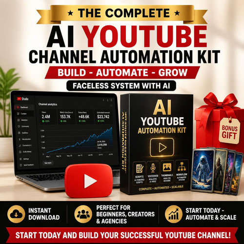 Kit automazione youtube per - automazione,