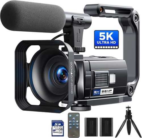 Camcorder 56mp videocamera - 56mp,