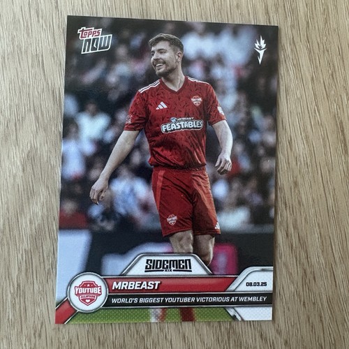 2025 topps now - mr., scheda