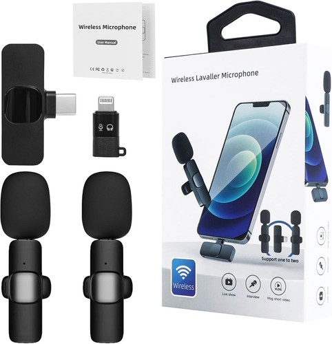 Microfoni lavalier wireless - microfoni, 2x