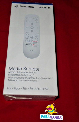 Ps5 media remote telecomando - ps5,