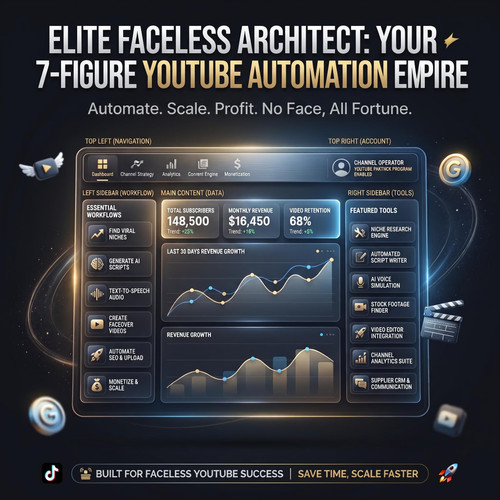 Faceless youtube automation - youtube,